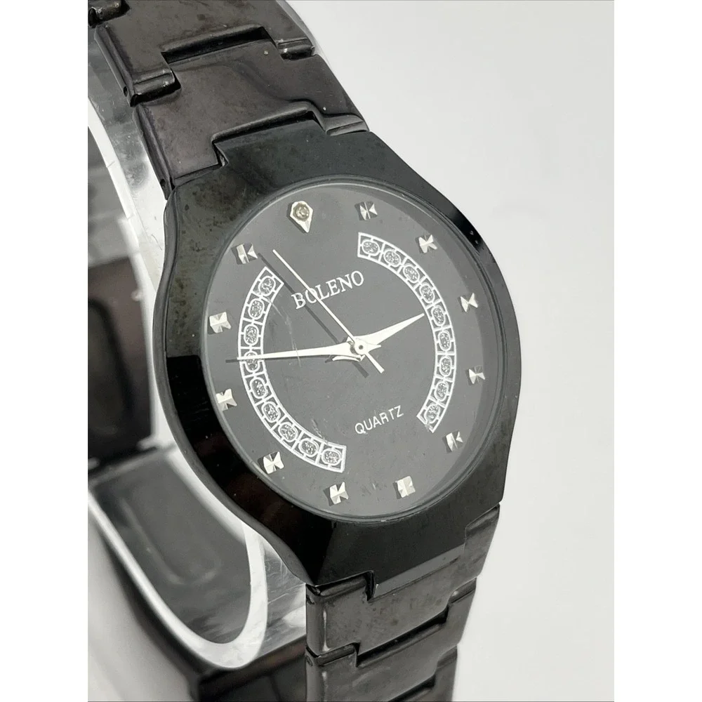 Boleno Watch Men‎ 37mm Case Black 7.25